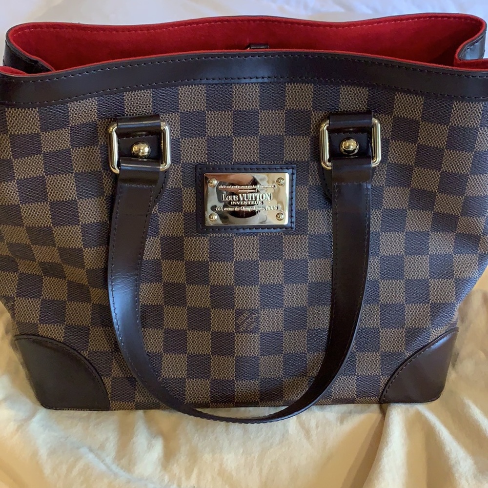 Louis Vuitton Purse Damier Hampstead LVMH - Picture 3 of 17